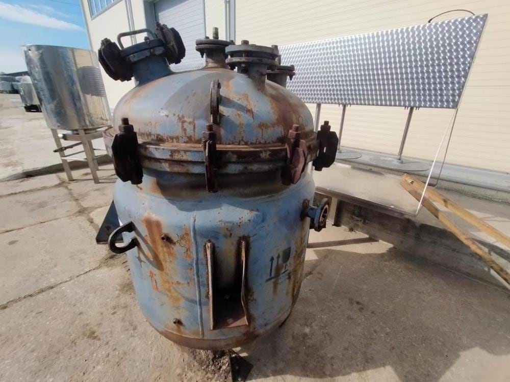 Сборник эмалированный 1000л инв.10531