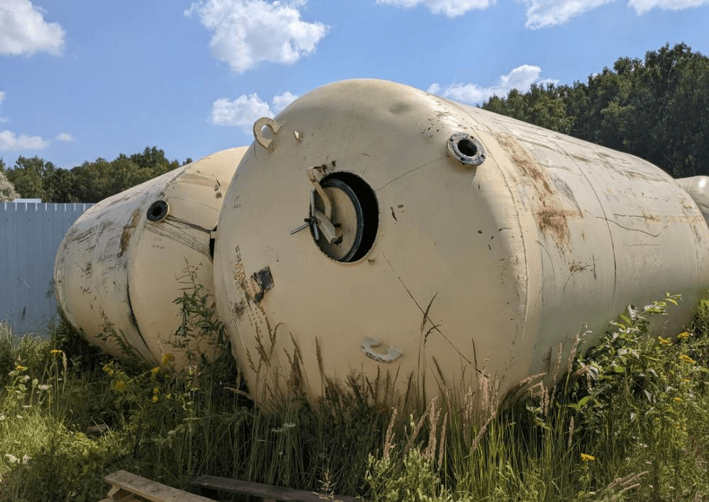 Емкости эмалированные, объем 20 куб.м