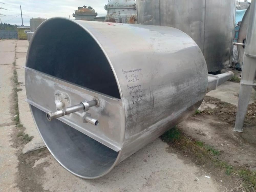 Емкость одностенная 1500 литров инв.10927