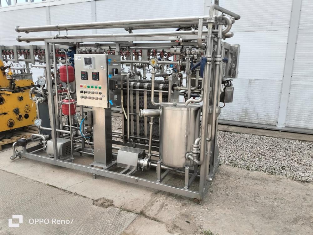 Пастеризационно-охладительная установка 5000л инв.4130