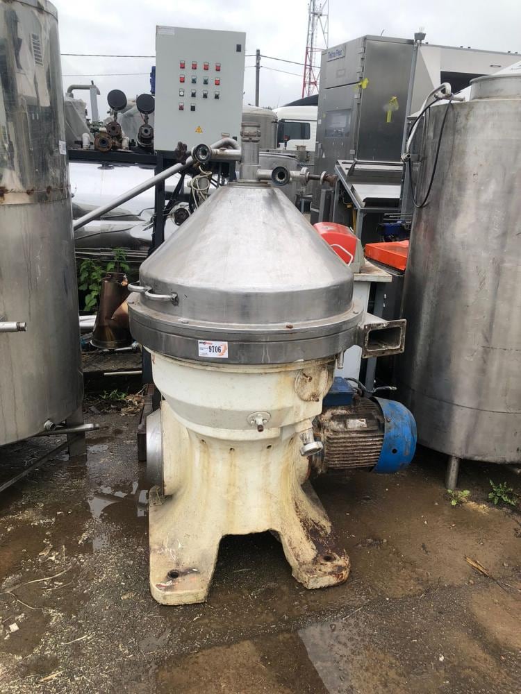 Сепаратор-сливкоотделитель Ж5-ОС2-НС 10куб.час инв.9706