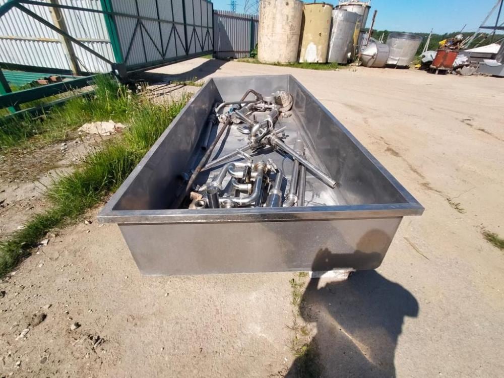 Ванна нержавеющая 2000л инв.10429