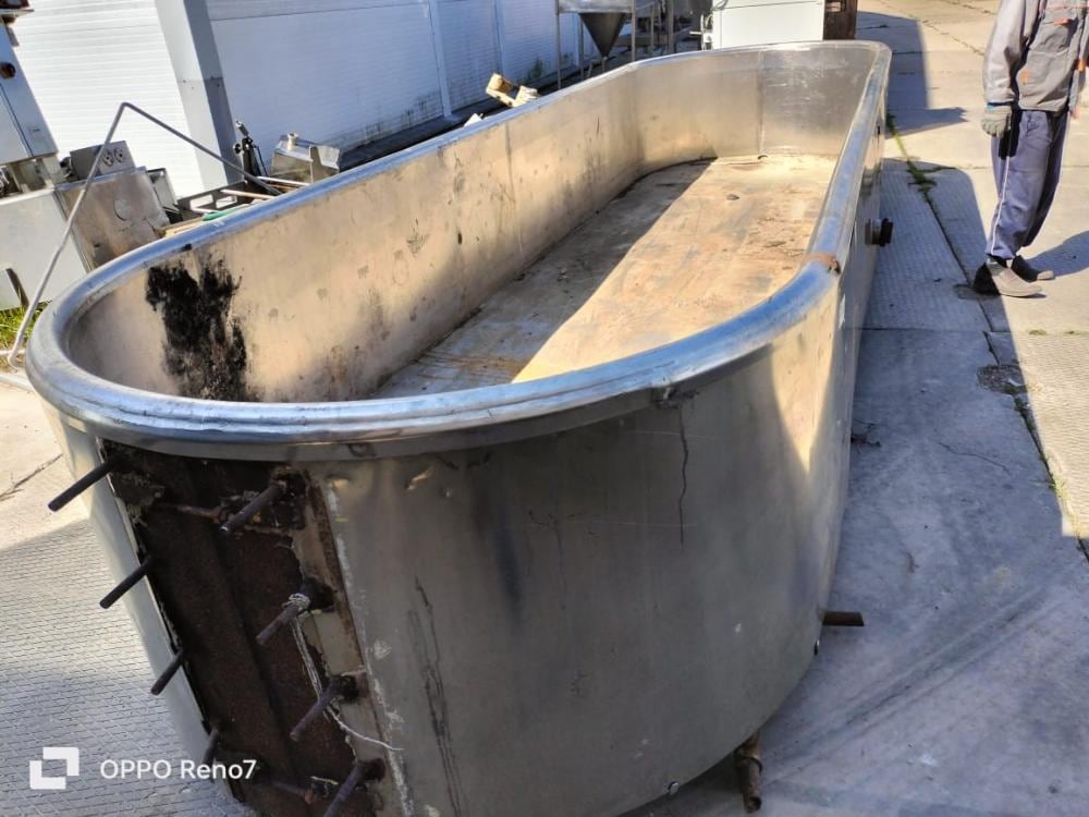 Ванна сырная 5000л инв.9396