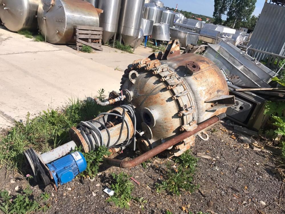 Реактор 630л. эмаль инв.10321