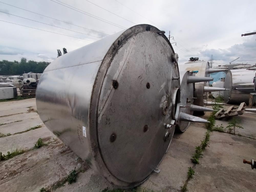 Емкость 6,3куб.м с рубашкой инв.10383