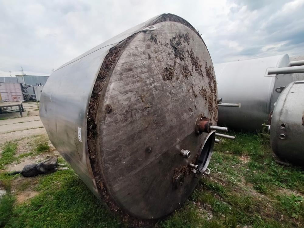 Ёмкость 6,3м3 с рубашкой инв.10378