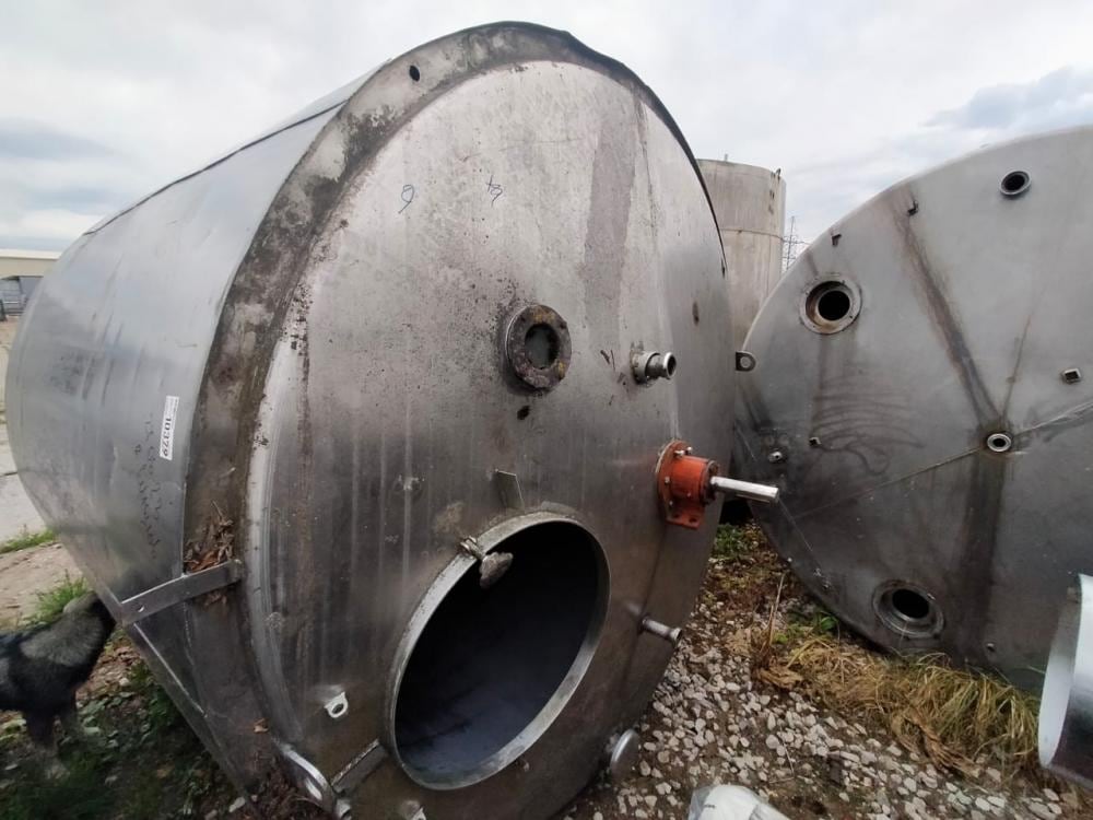 Ёмкость 6,3м3 с рубашкой инв.10379