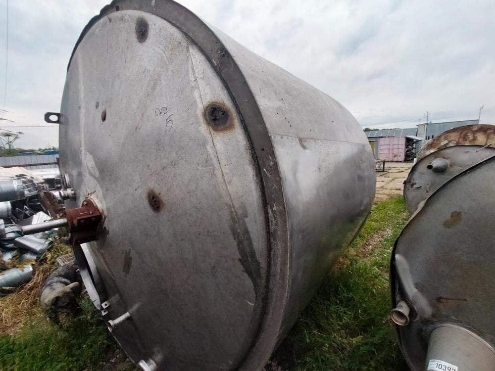 Ёмкость 6,3м3 с рубашкой инв.10396