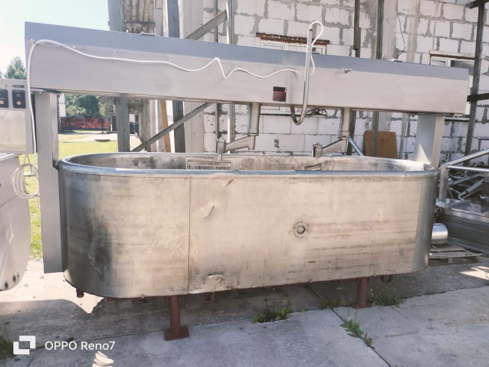 Сырная ванна 2500л инв.9035