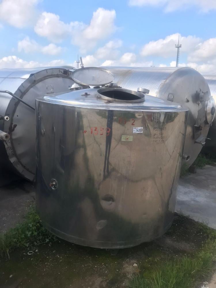 Емкость с рубашкой 2,5куб.м. инв.14303