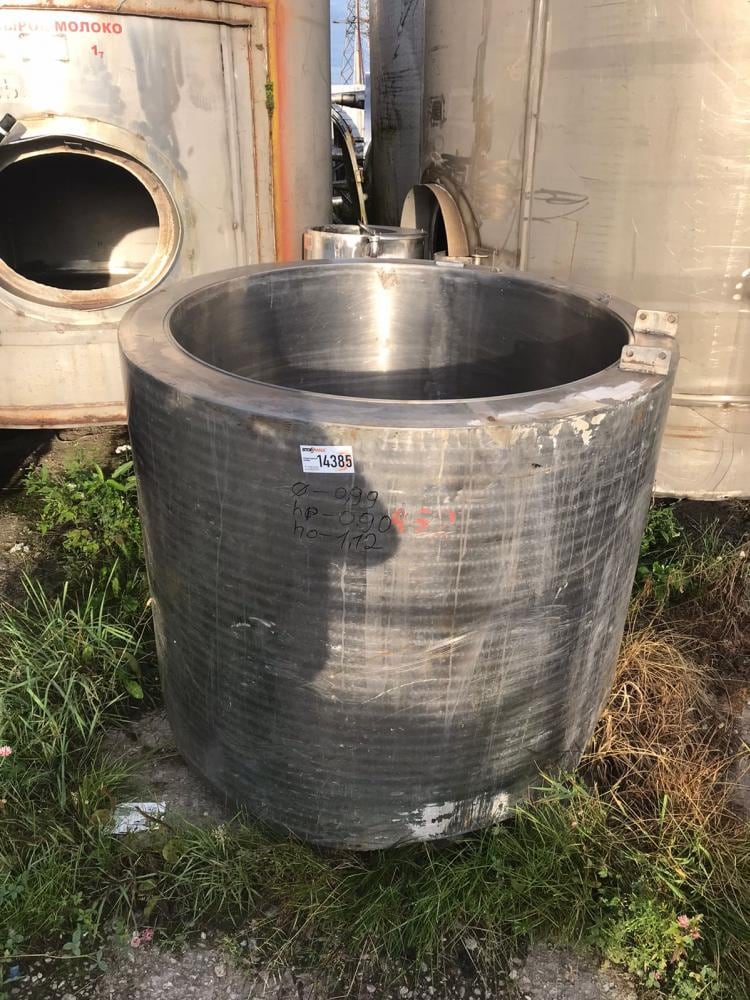 Заквасочник с рубашкой ОЗУ -630л инв.14385