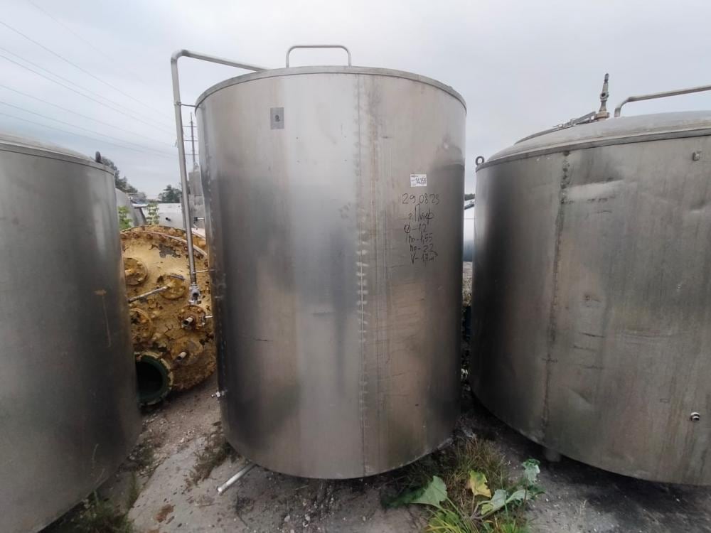 Ёмкость с рубашкой 1,7м3 инв.14355