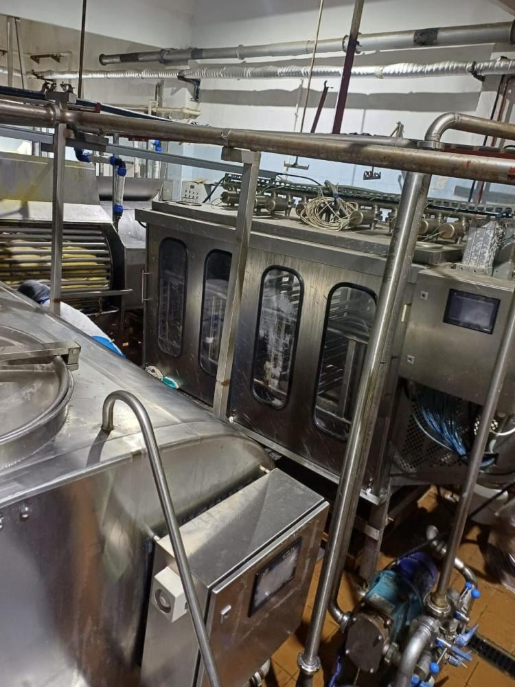 Линия производства творога закрытым способом