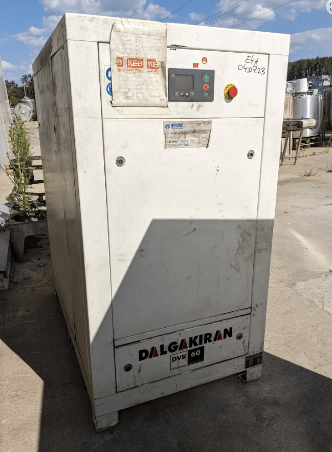 Компрессоры винтовые DALGAKIRAN DVK 60, пр-ть до 7200 л/мин
