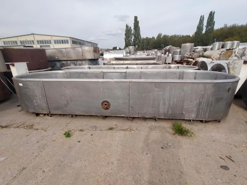 Ванна сырная 5000л с верхом  инв.10033