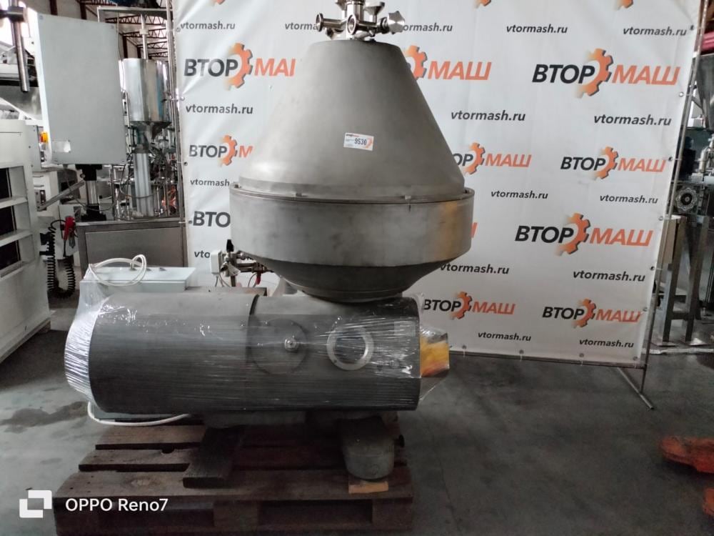 Сепаратор-сливкоотделитель ОСЦП-5 5куб/час пр-во Молния инв.9530