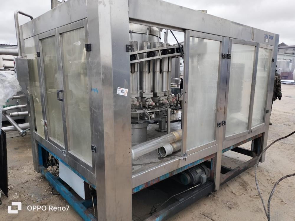 Триблок розлива HAN 24/18/6 молока в ПЭТ 1л, 38мм инв.9373