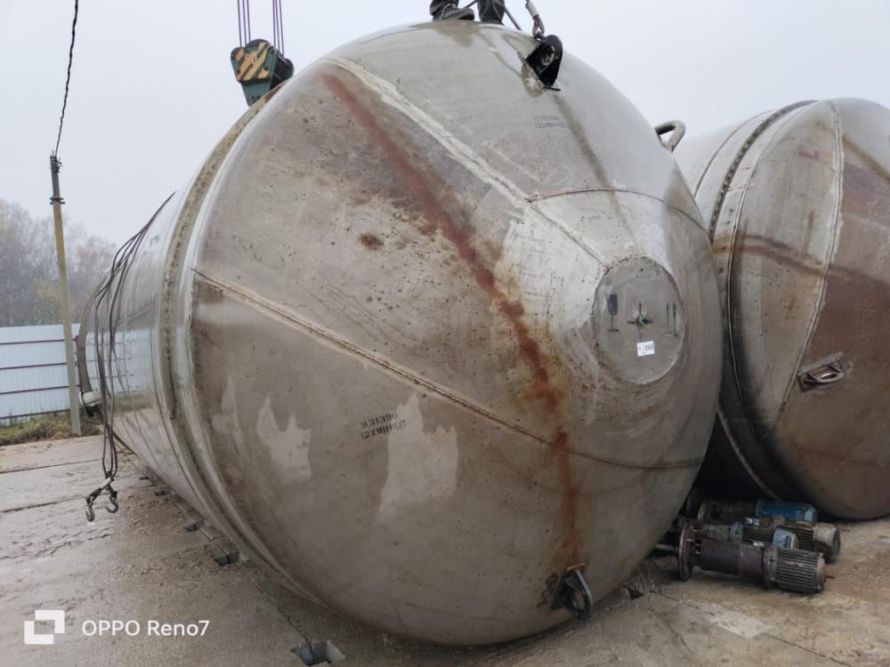 Емкость с рубашкой А9-КЕН 50куб.м. инв.8445