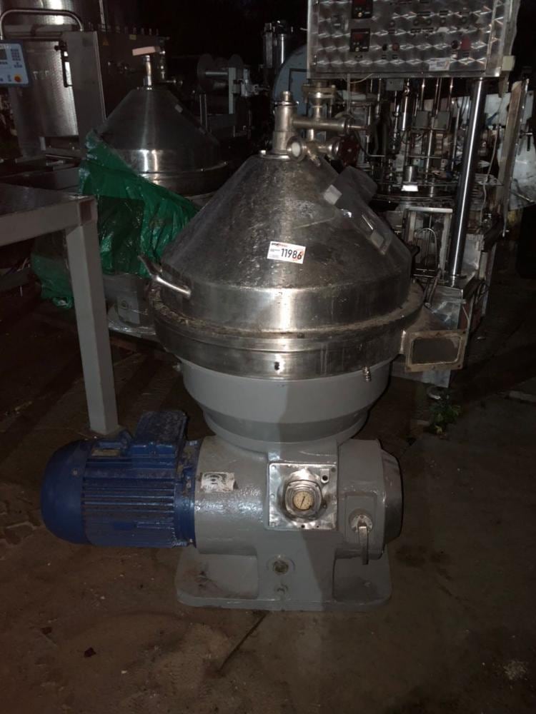 Сепаратор для очистки сыворотки Ж5-ОХ2-С 10т ПЛАВА  инв.11986