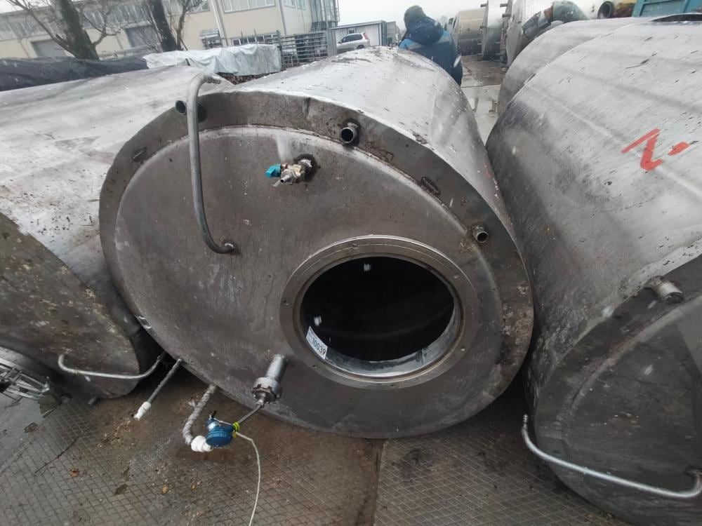 Емкость 2000л с рубашкой инв.10041