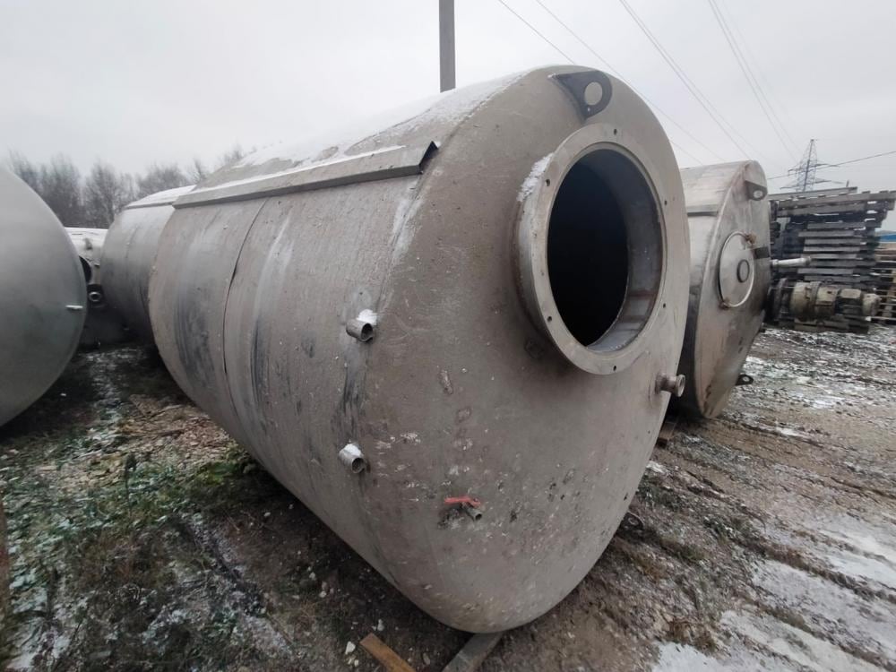 Ёмкость 6000л с рубашкой инв.10031