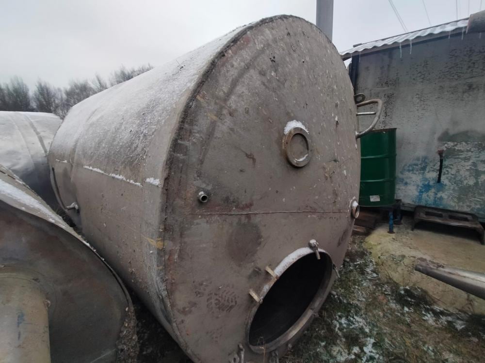 Ёмкость 6000л с рубашкой инв.10191