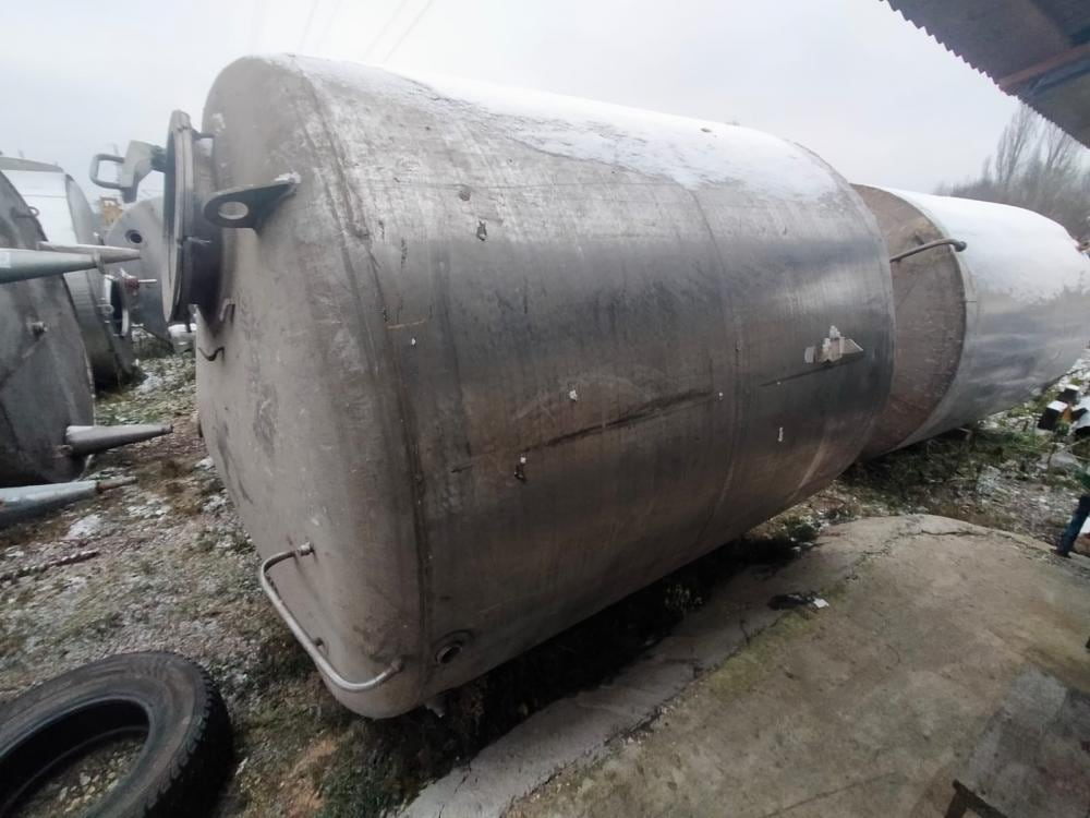 Ёмкость 6000л с рубашкой инв.10192