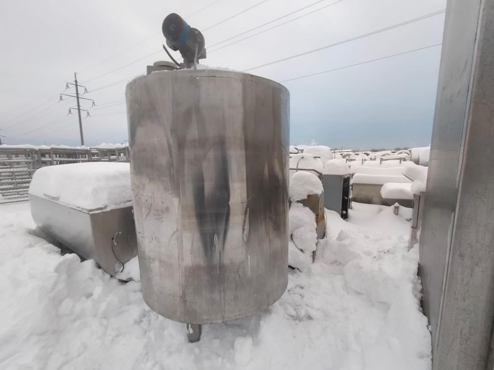 Ёмкость термос с мешалкой 2,2м3 Pietribiasi(Италия) инв.10120