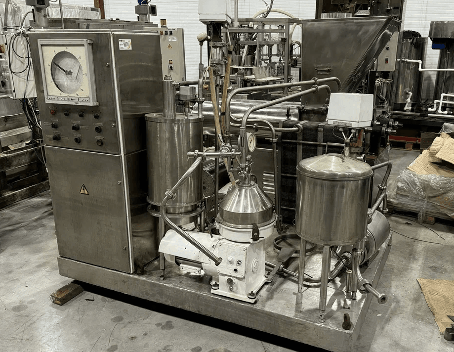 Пастеризатор ПМР, Сепаратор Ж5-ОСЦП-1 (на раме) инв.9370