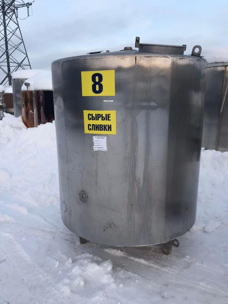 Емкость с рубашкой 2,5куб.м инв.10126