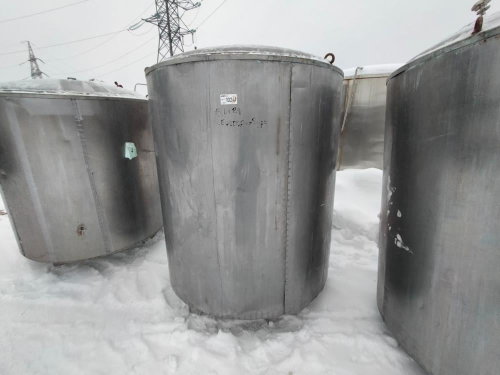 Ёмкость с рубашкой 2,2м3 инв.10241