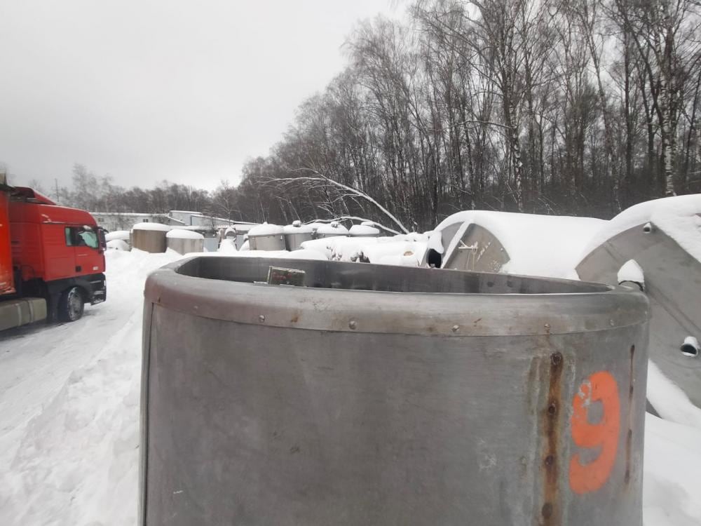 Ванна сырная 10000л инв.11307