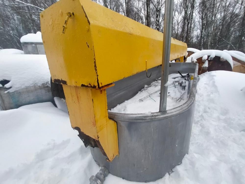 Ванна сырная 5000л с верхом без лир инв.11361