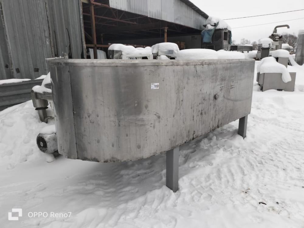 Ванна сырная 2500л инв.11898