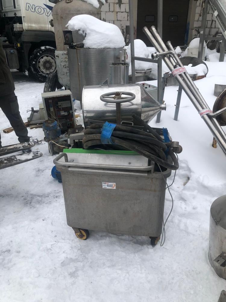 Пресс тележка 200л  инв.9333