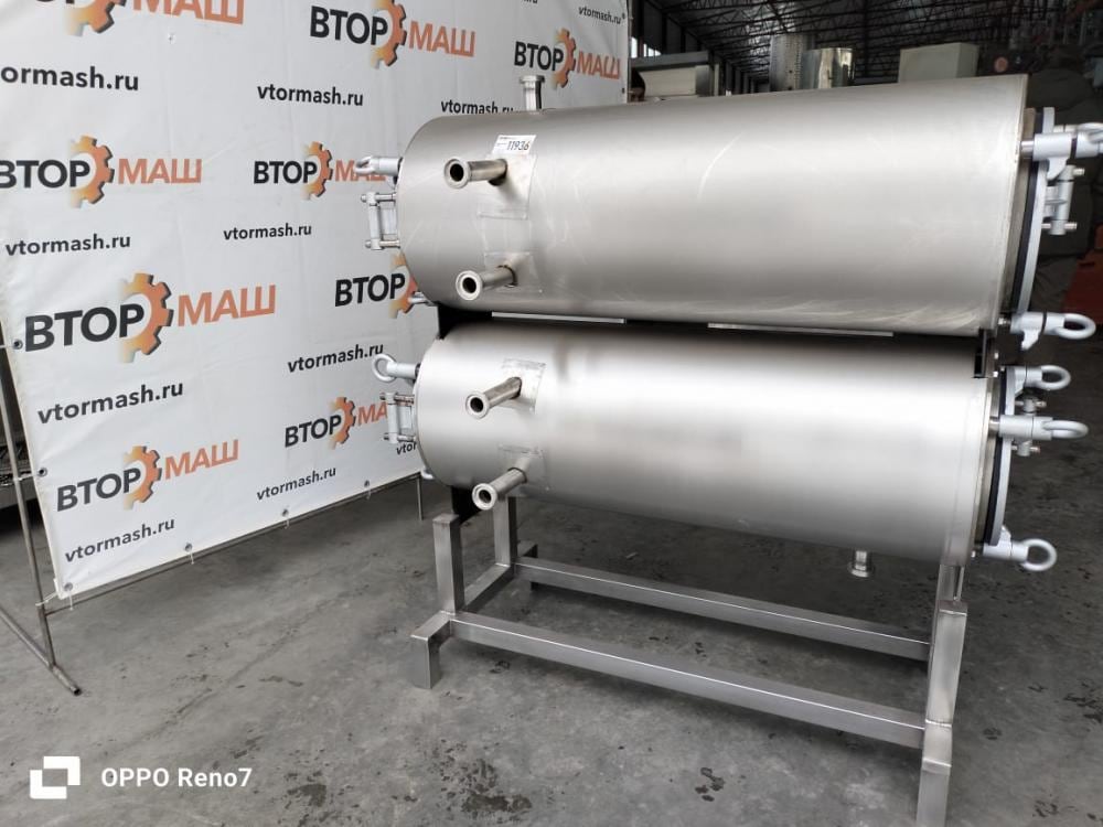 Трубчатый теплообменник Т1-ОУТ-10 10т инв.11936