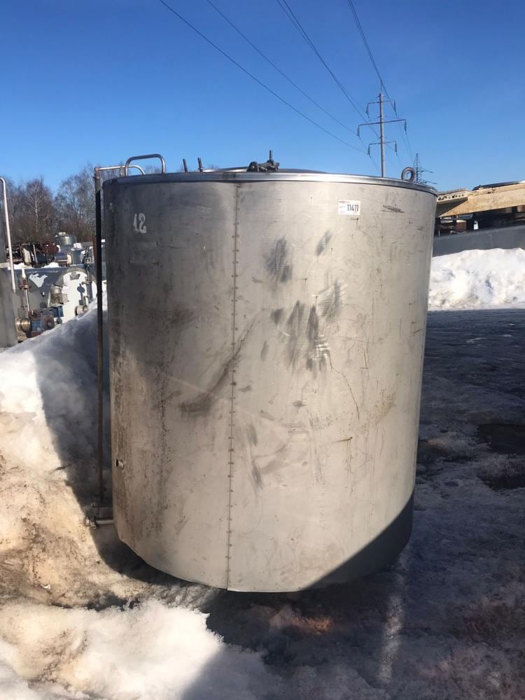 Емкость с рубашкой 2,5 куба инв.11411