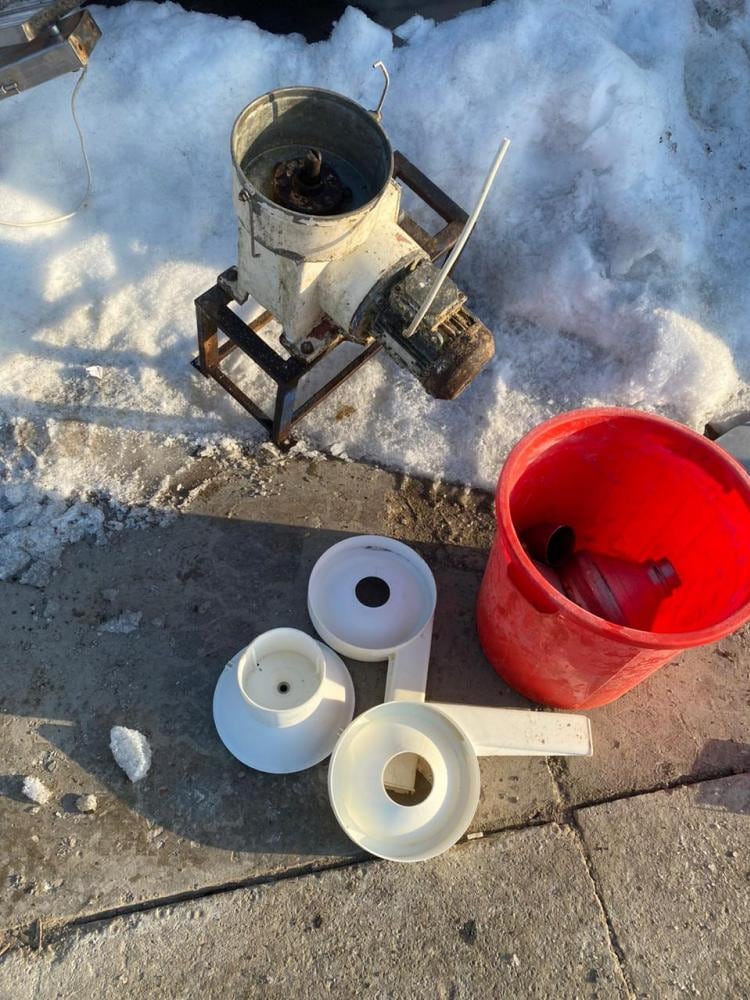 Сепаратор сливкоотделитель Ж5-ОСБ-1000 инв.11414