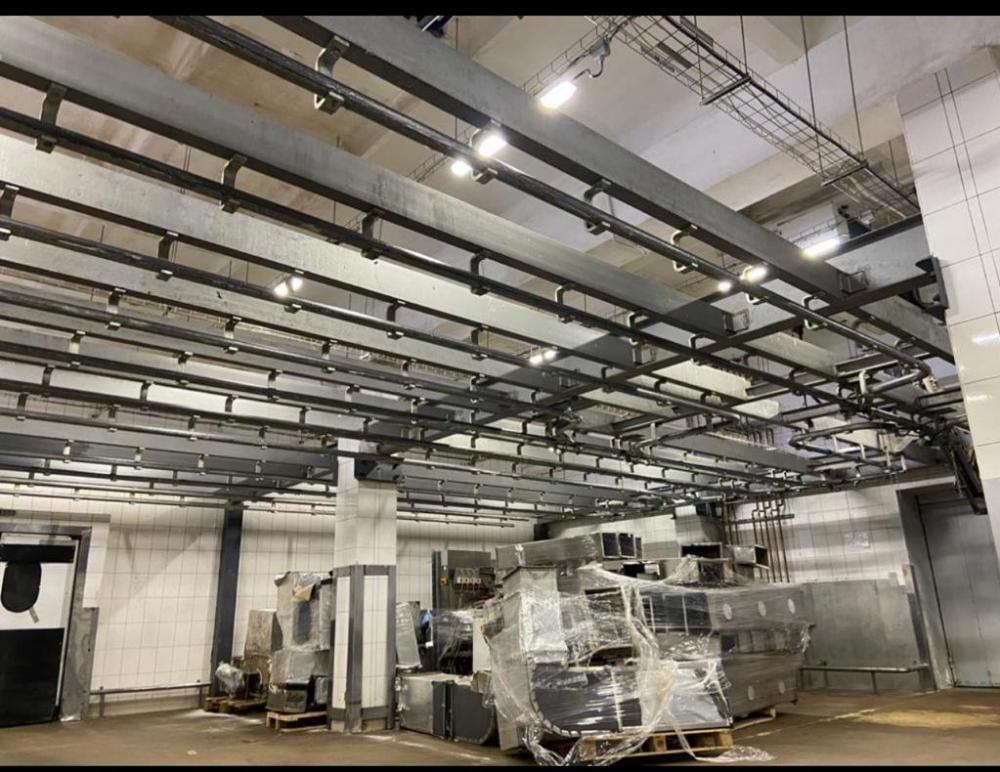 Трубчатый подвесной путь 325м.п.