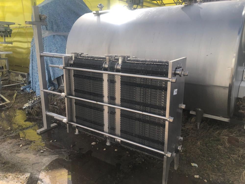 Пластинчатый теплообменик 5т инв.11992