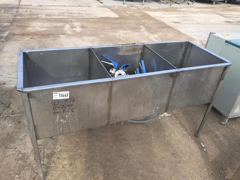 Ванна прямоугольная 500л инв.11441