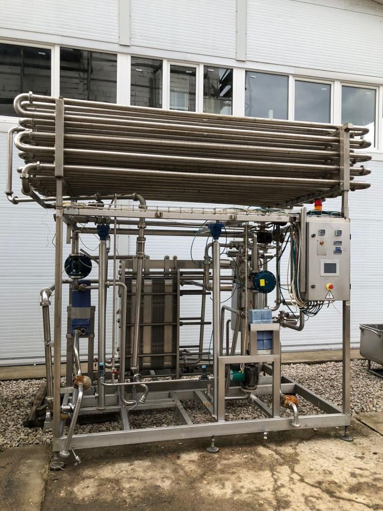 Пастеризационно-охладительная установка NIKOS 5000л-час инв.8554