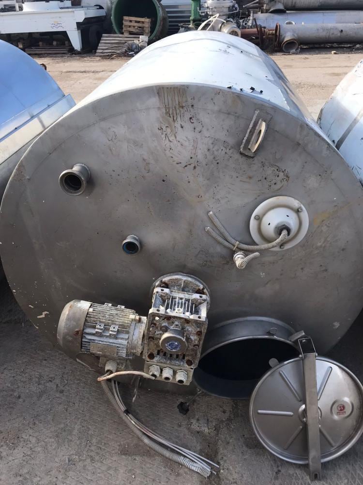 Емкость 1,5 куба с рубашкой инв.11461