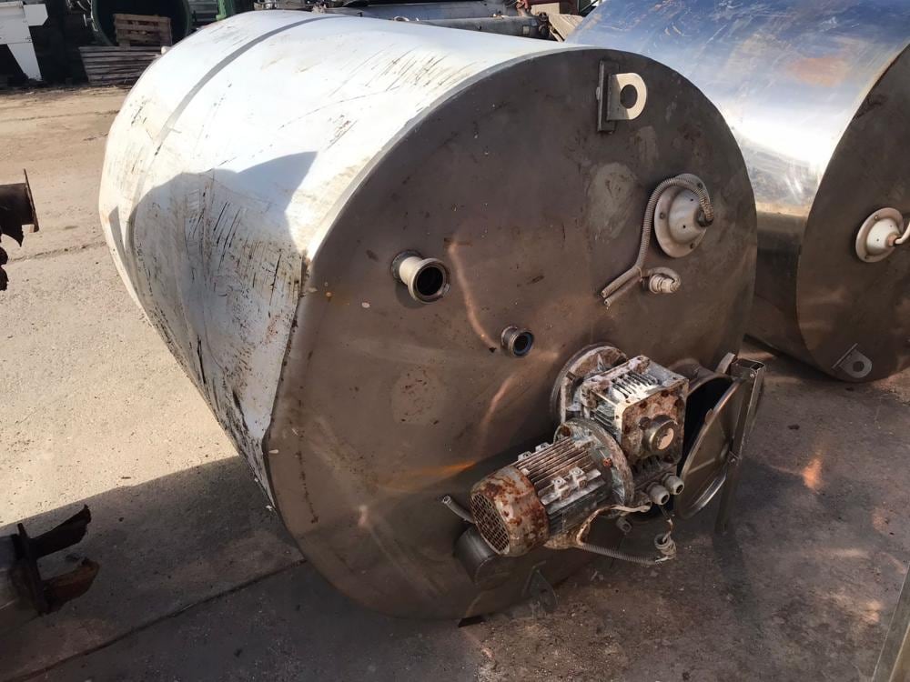 Емкость 1,5 куба с рубашкой инв.11463