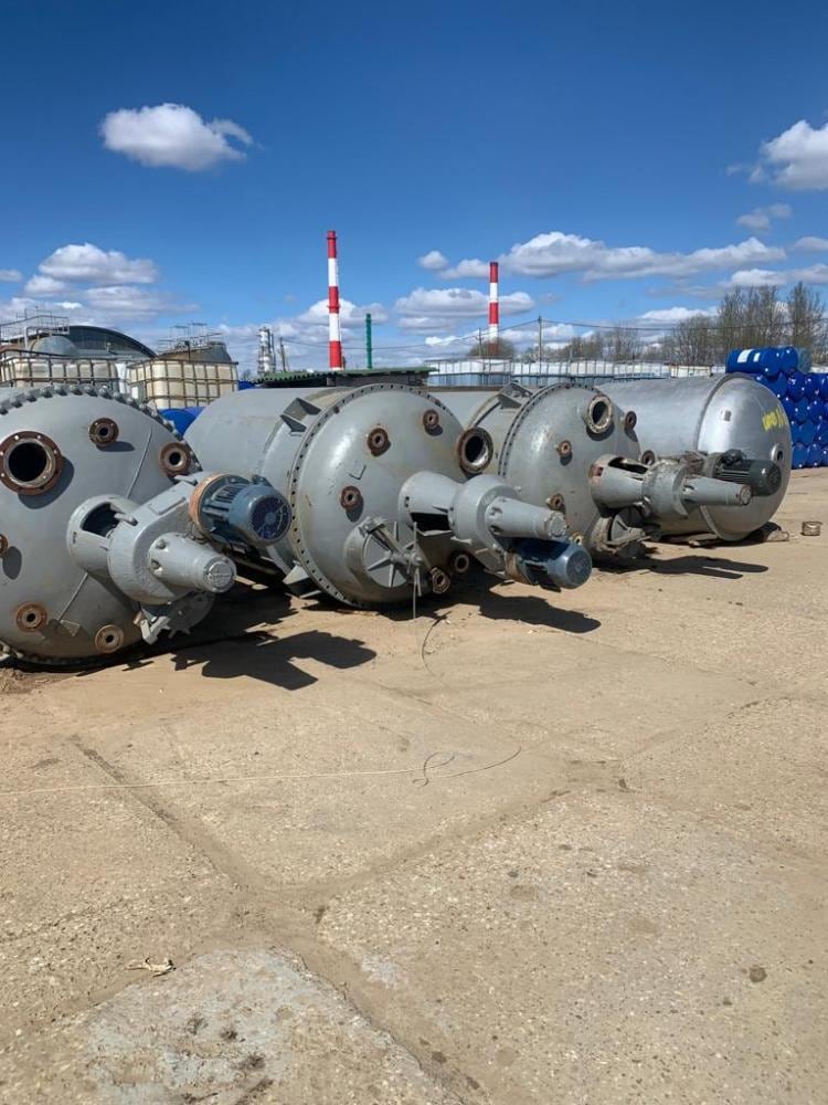 Реактор 6м3 нерж