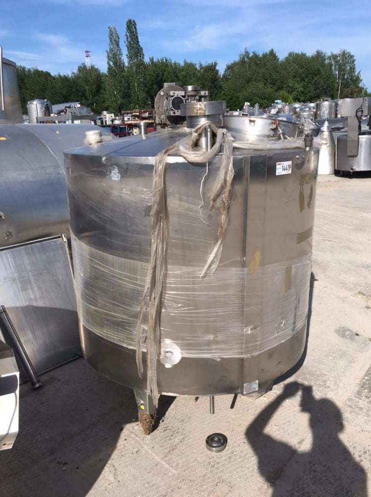 Емкость 1м3 с рубашкой инв.14419