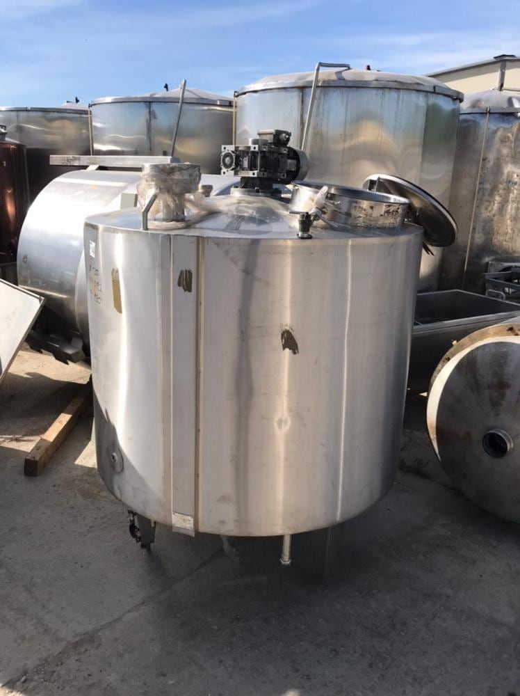 Емкость 1м3 с рубашкой инв.14420