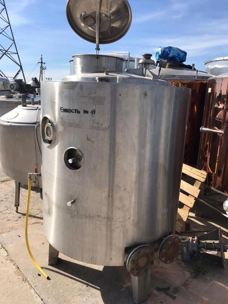 Емкость с рубашкой 1000л инв.14417