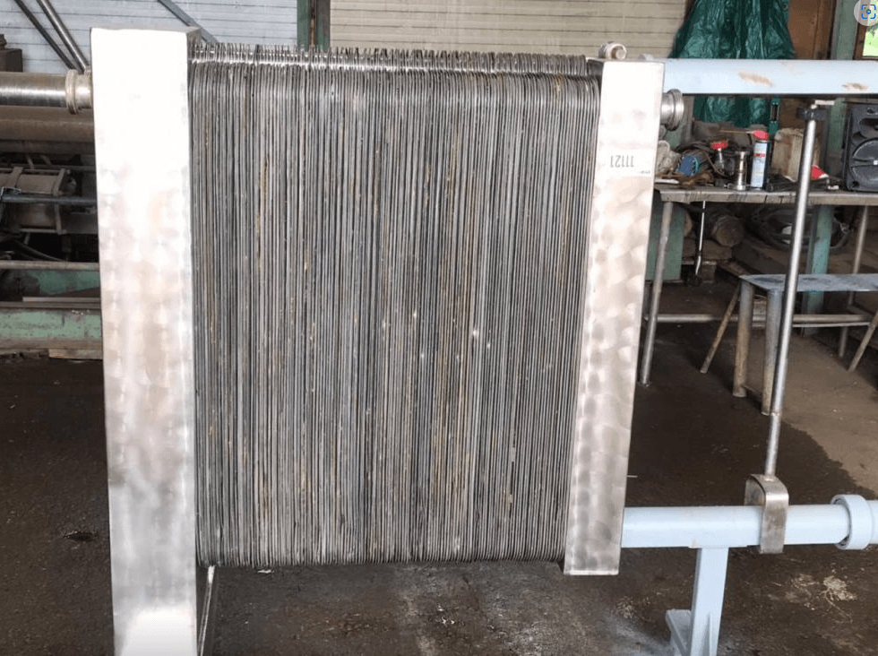 Теплообменник пластинчатый ООЛ-25 клеевой, односекционный инв.11121