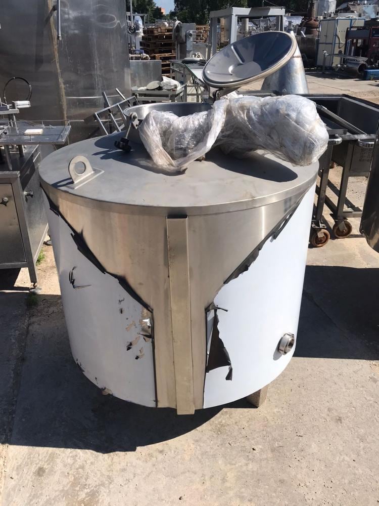 Емкость 400л с рубашкой инв.14489